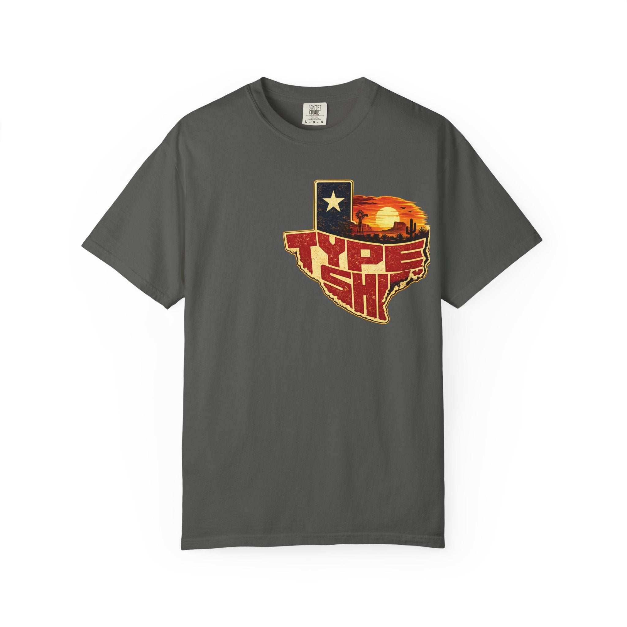 Texas Type Shi Sunset Tee