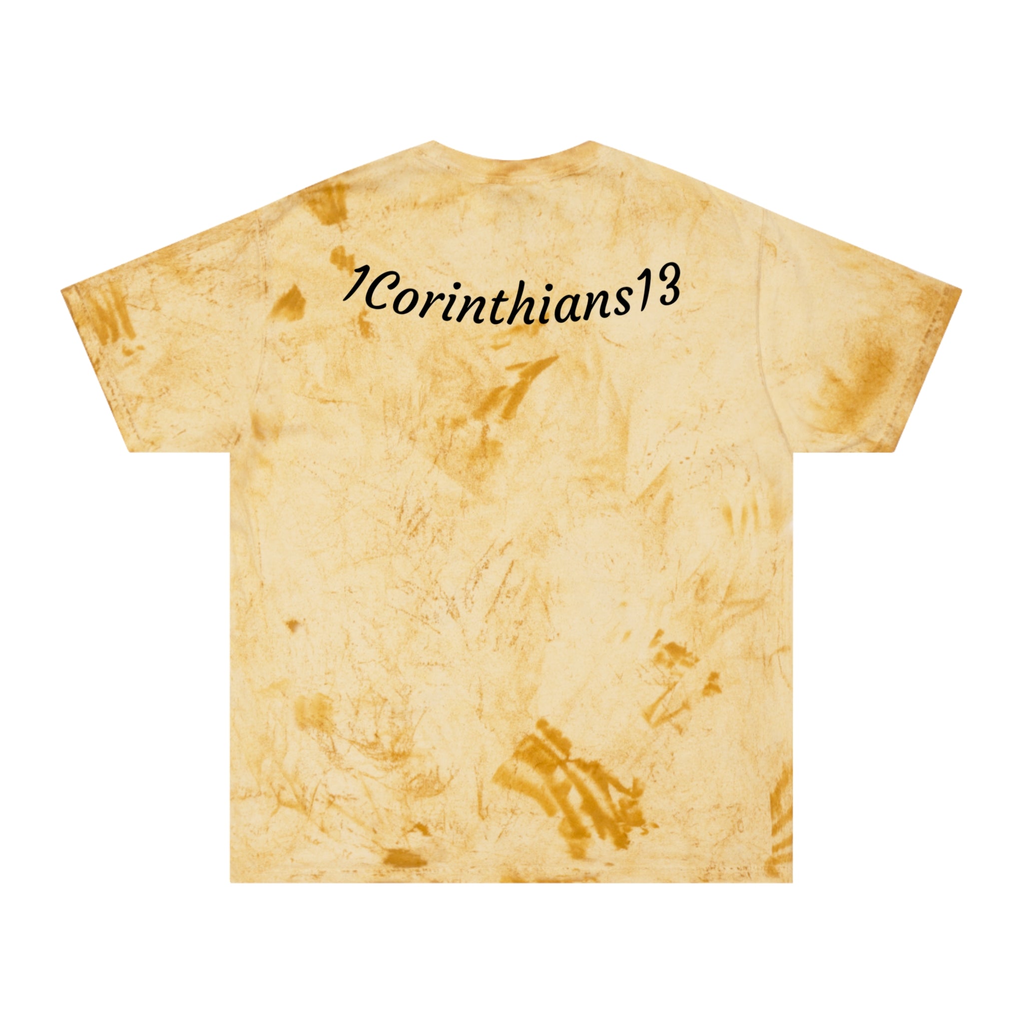 Texas Type Shi Faith Texas with 1Corinthians13 Back T-Shirt