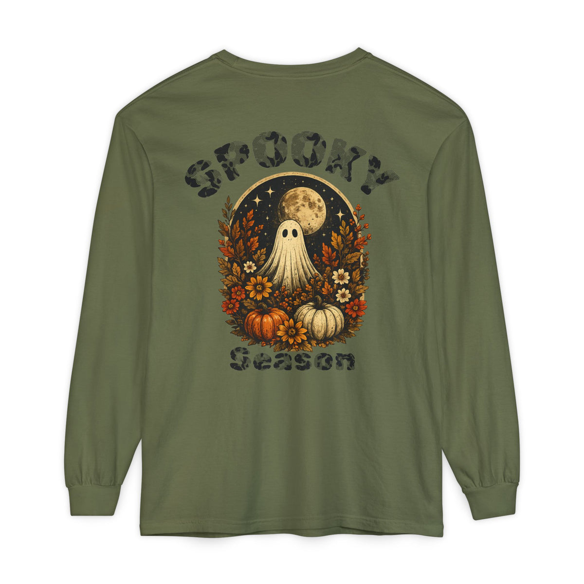 Unisex Garment-dyed Long Sleeve T-Shirt