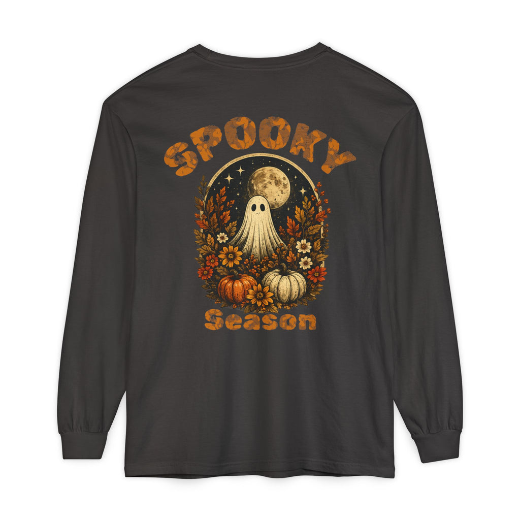 Unisex Garment-dyed Long Sleeve T-Shirt