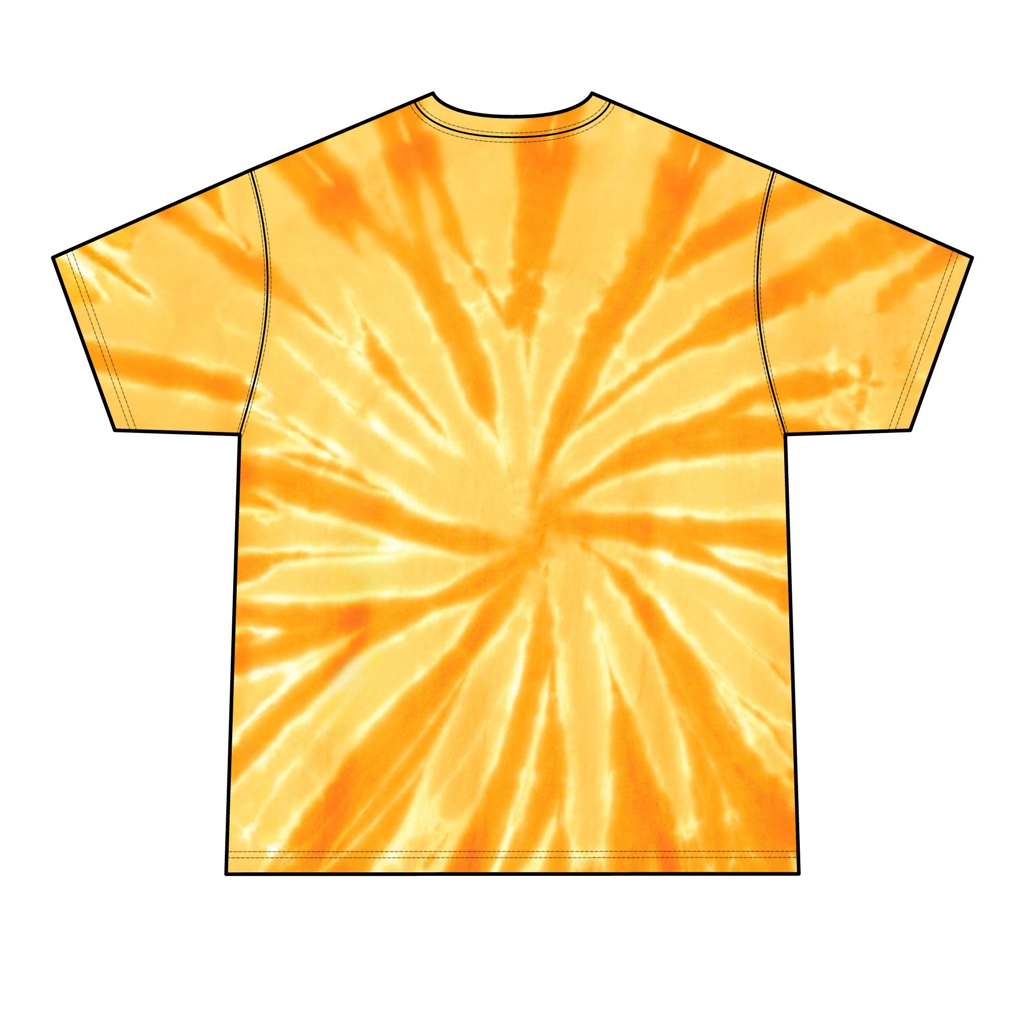 Mens Texas Type Shi Spiral Tie-Dye Tee