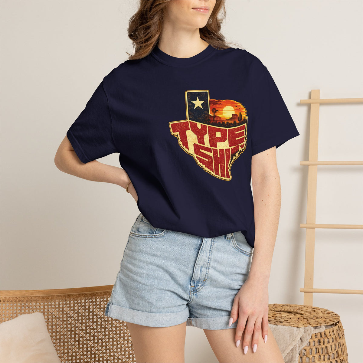 Texas Type Shi Sunset Tee