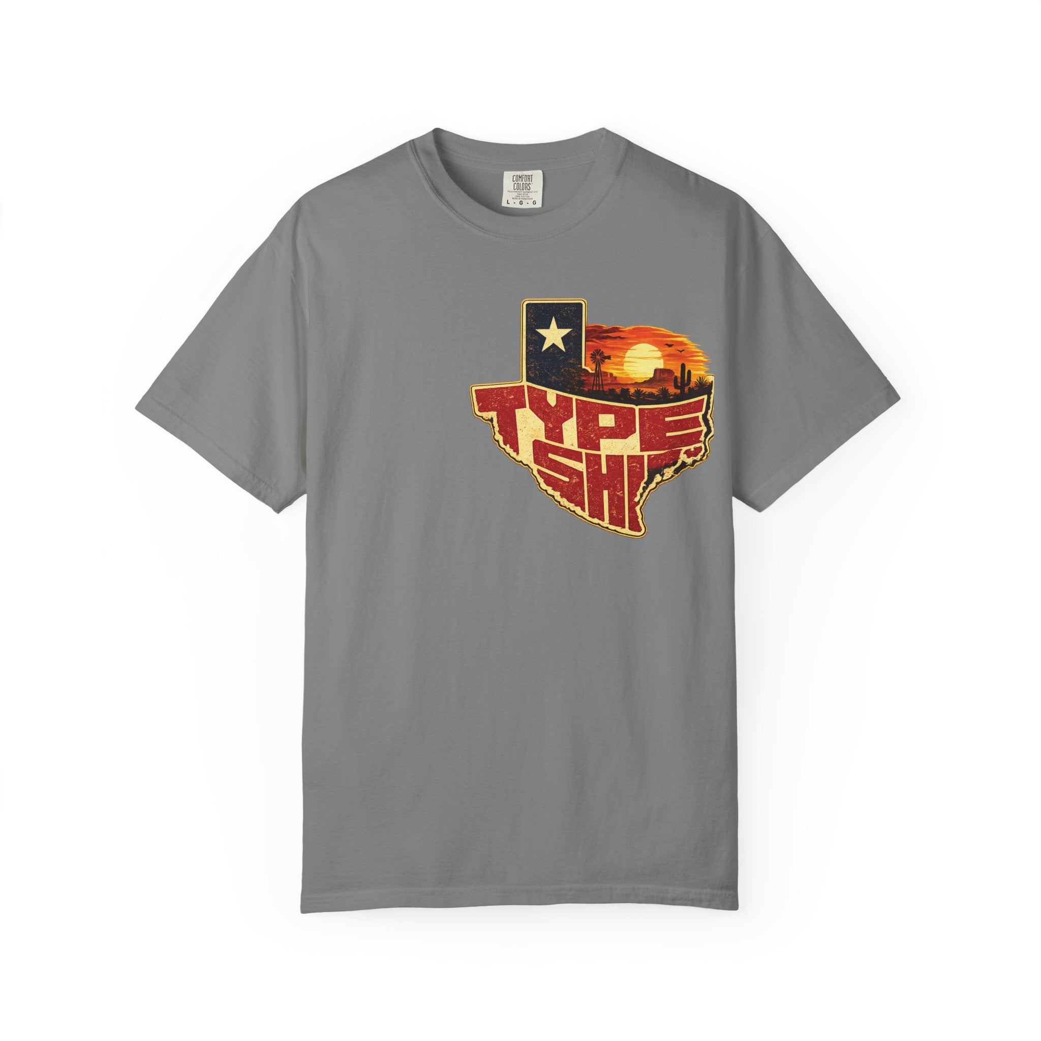 Texas Type Shi Sunset Tee