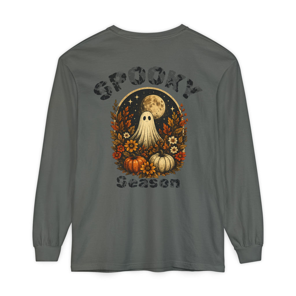 Unisex Garment-dyed Long Sleeve T-Shirt