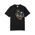 Texas Type Shi Night Skyline T-Shirt — Retro Lone Star Graphic Tee