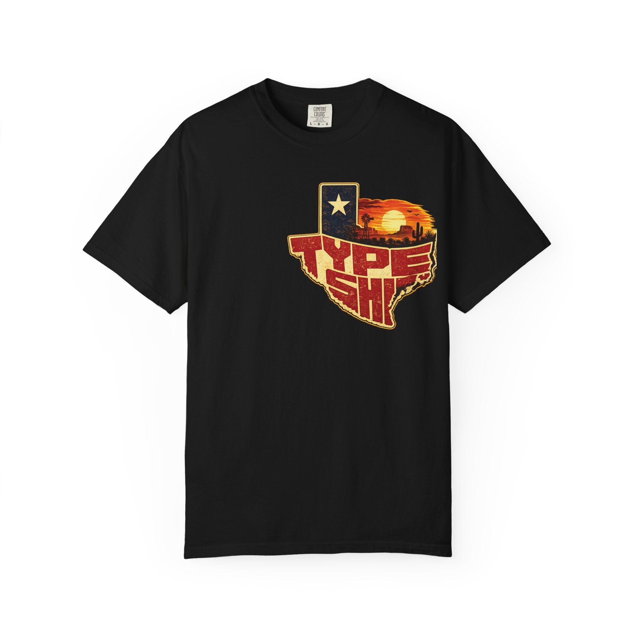 Texas Type Shi Sunset Tee