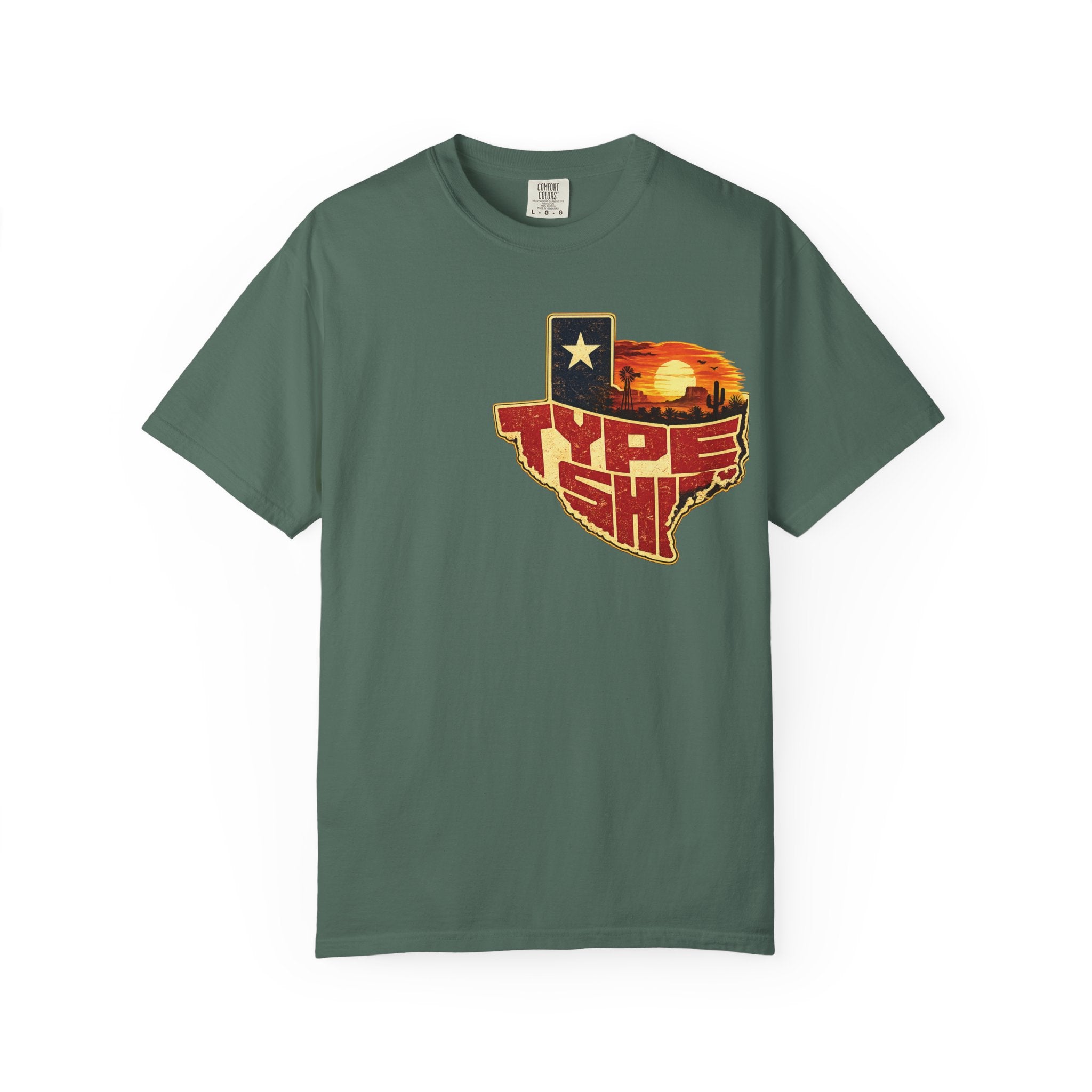 Texas Type Shi Sunset Tee