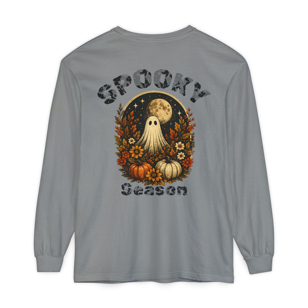 Unisex Garment-dyed Long Sleeve T-Shirt