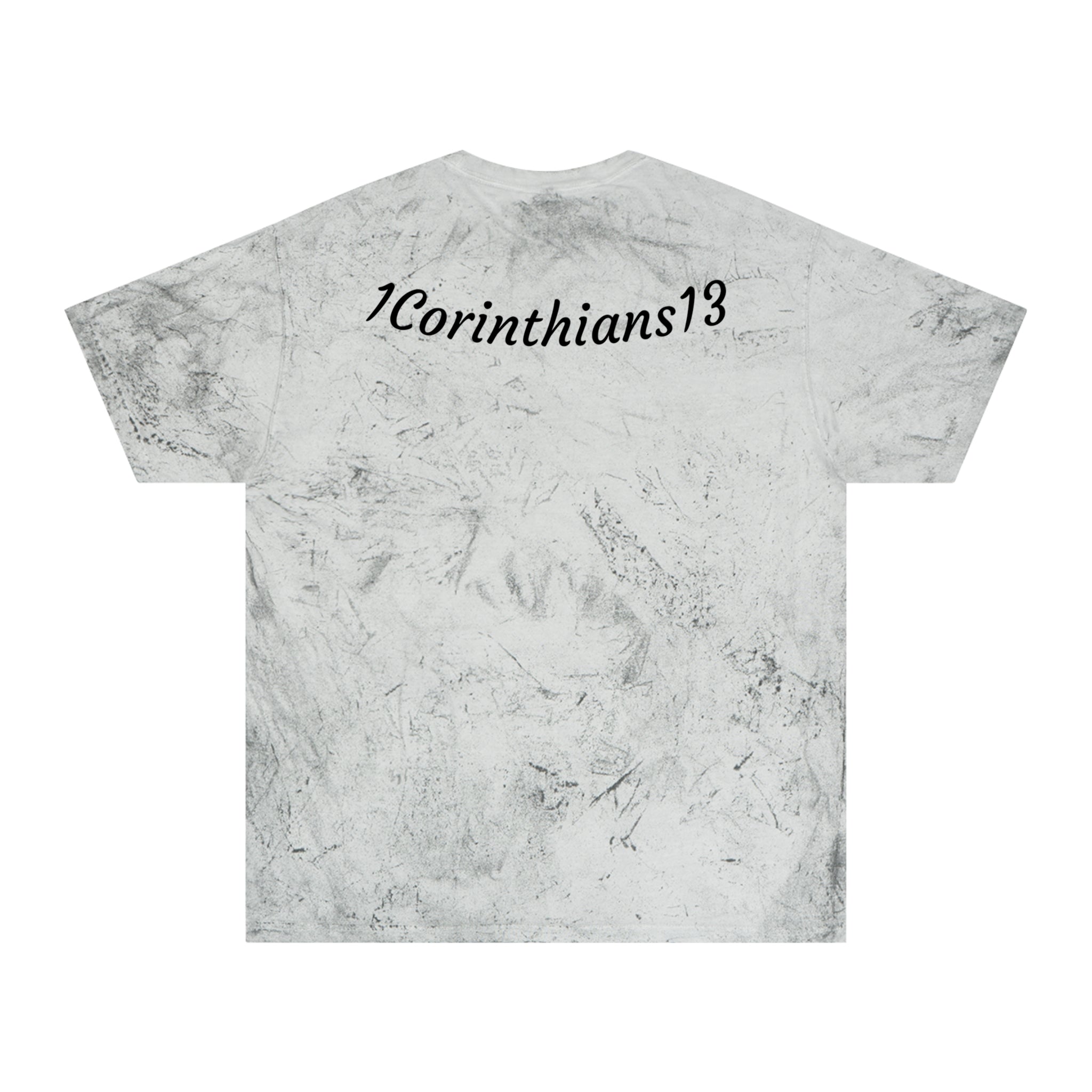 Texas Type Shi Faith Texas with 1Corinthians13 Back T-Shirt