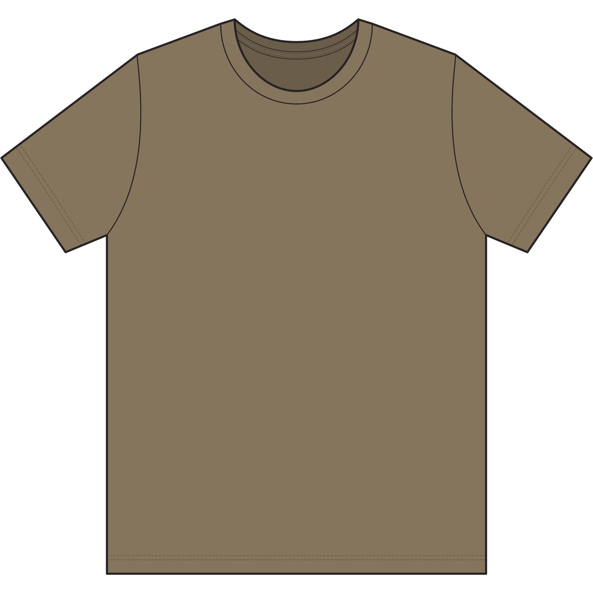 Texas Type Shi Camo Heart Tee — Core Cotton Camo T-Shirt