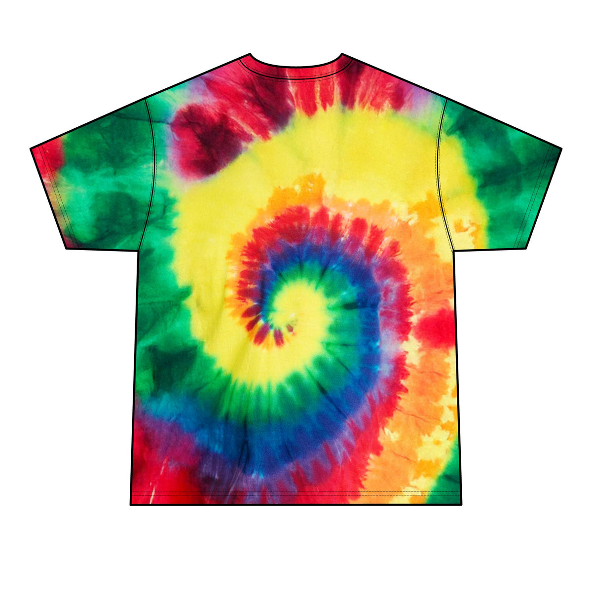 Mens Texas Type Shi Spiral Tie-Dye Tee