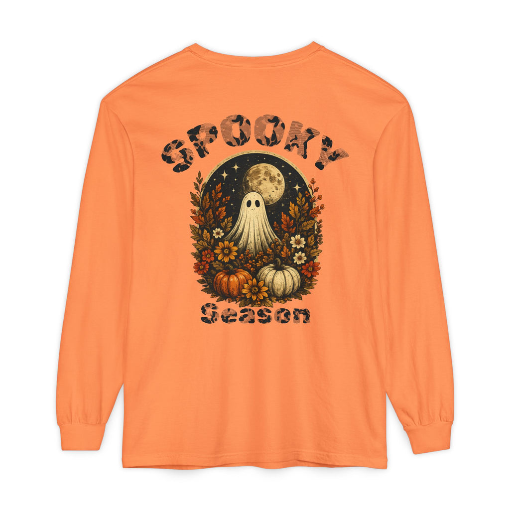 Unisex Garment-dyed Long Sleeve T-Shirt