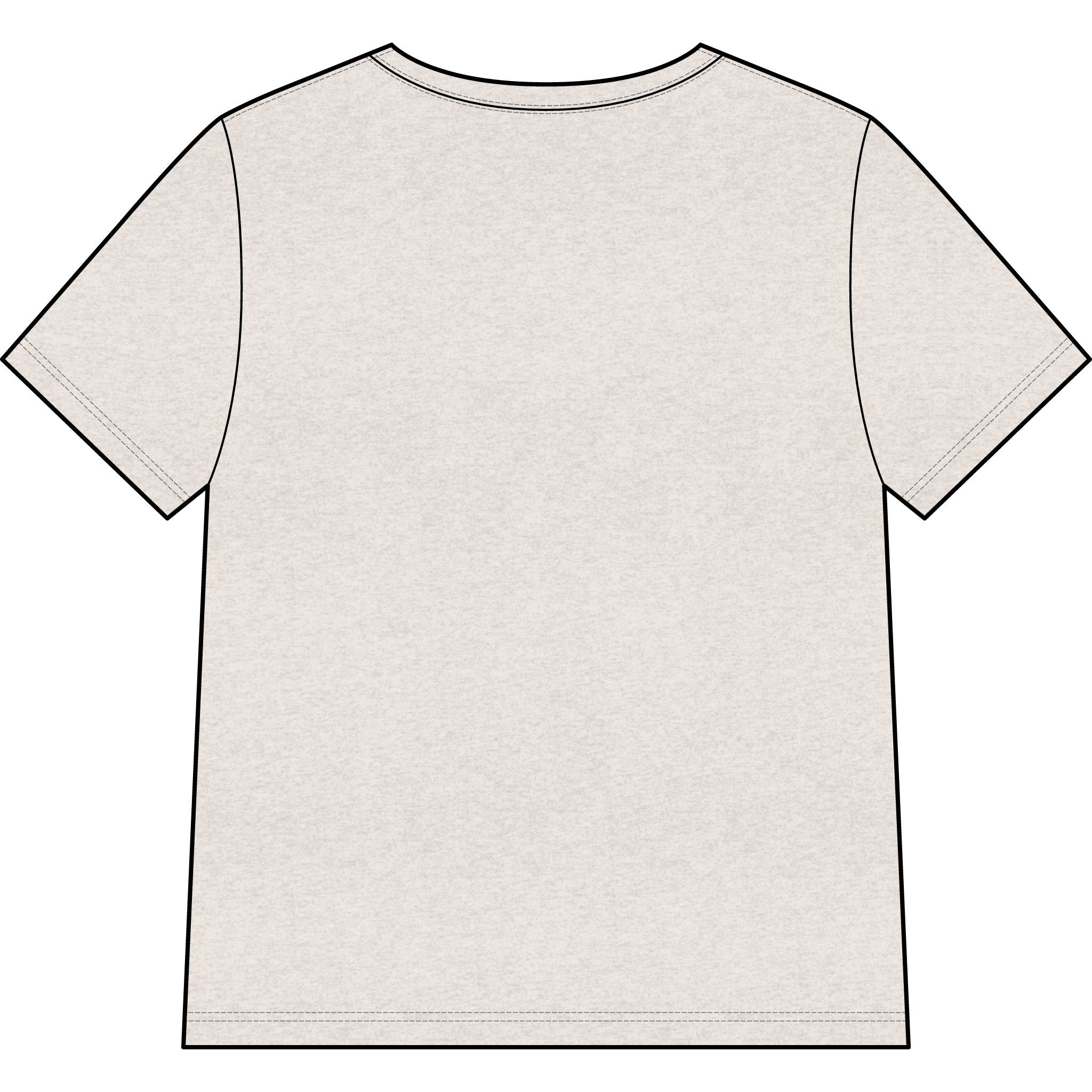 Womans Texas Type Shi V Neck  — Retro Skyline & Lone Star Graphic