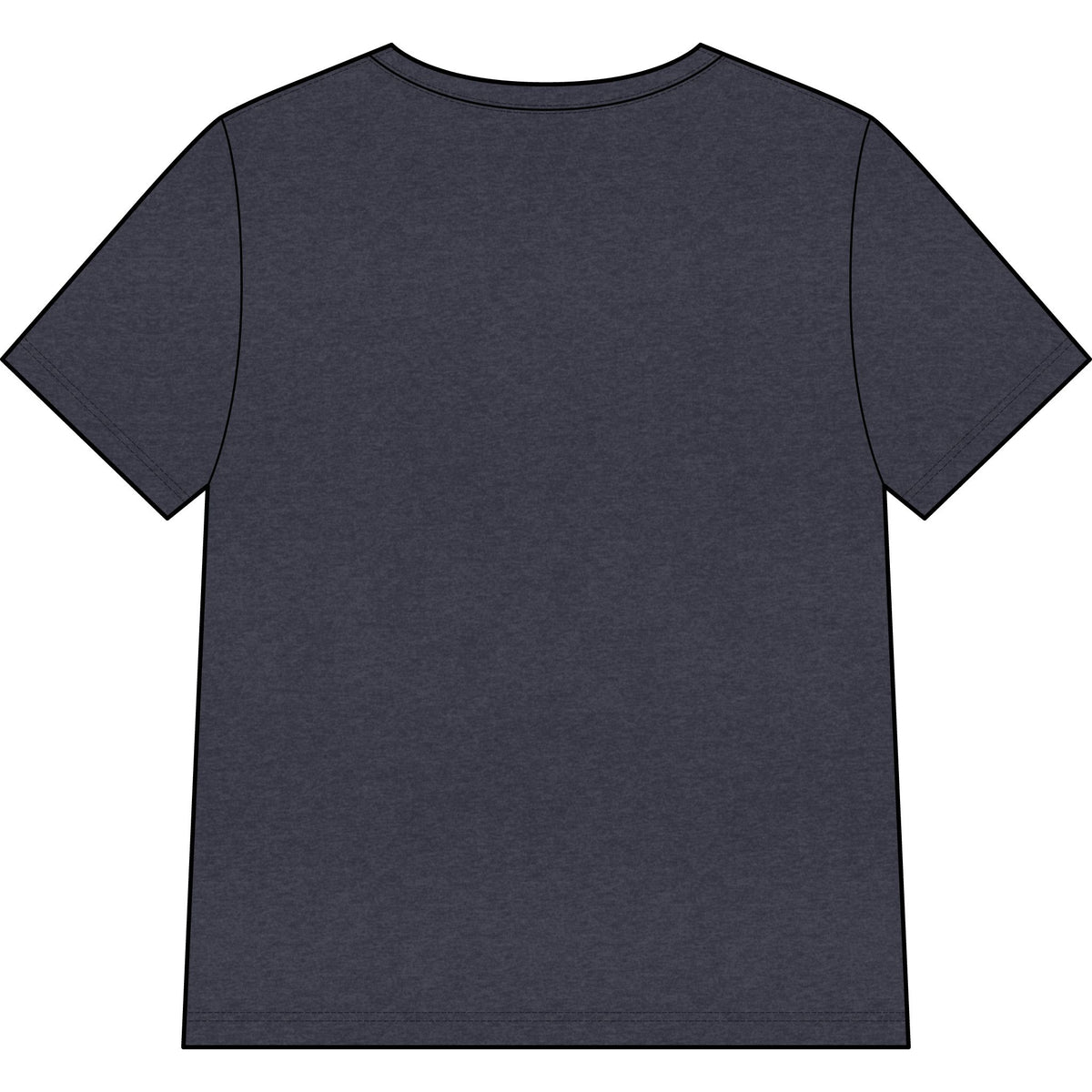 Womans Texas Type Shi V Neck  — Retro Skyline & Lone Star Graphic