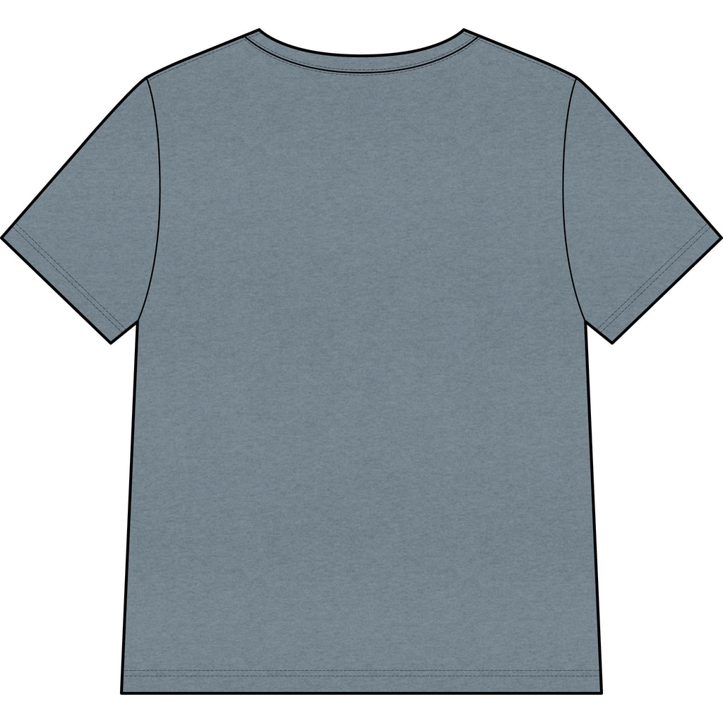 Womans Texas Type Shi V Neck  — Retro Skyline & Lone Star Graphic