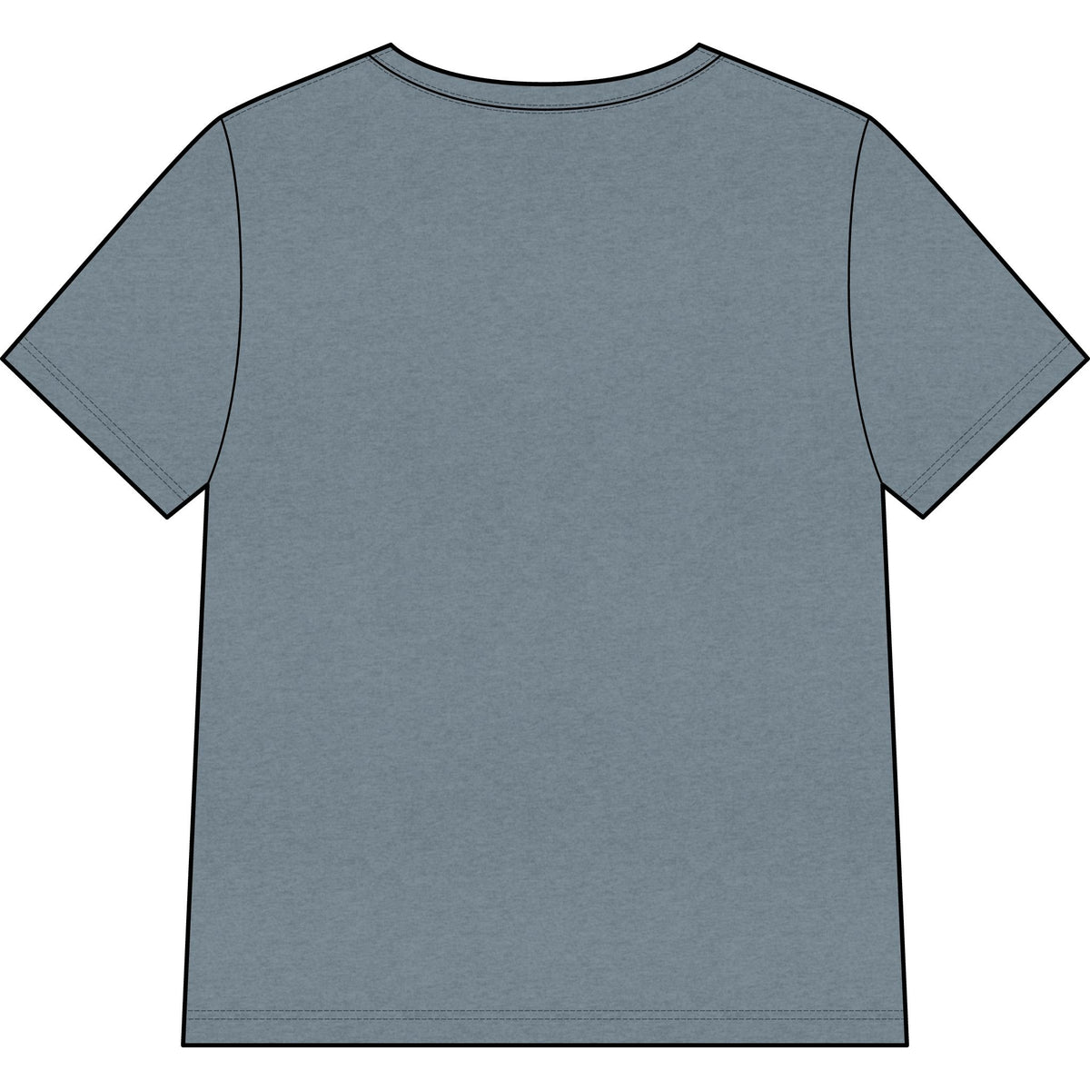 Womans Texas Type Shi V Neck  — Retro Skyline & Lone Star Graphic