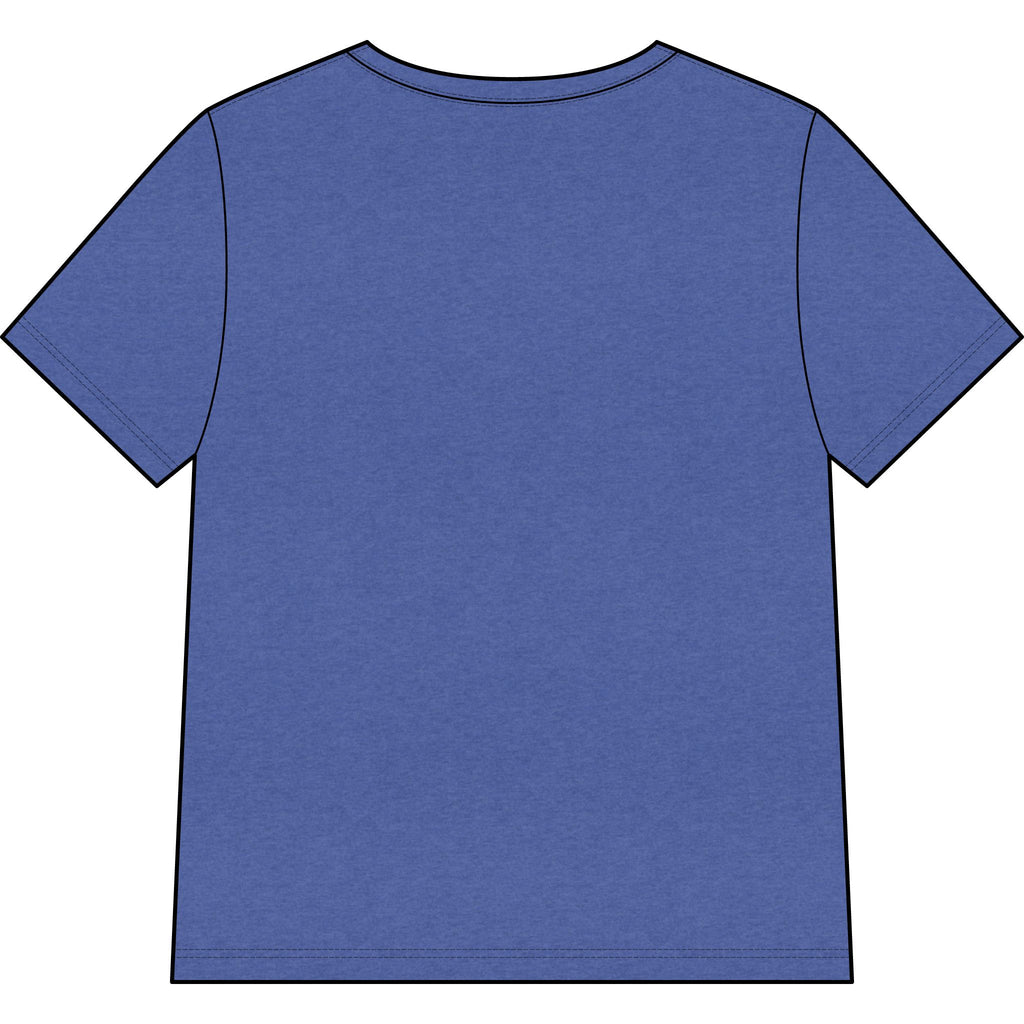 Womans Texas Type Shi V Neck  — Retro Skyline & Lone Star Graphic