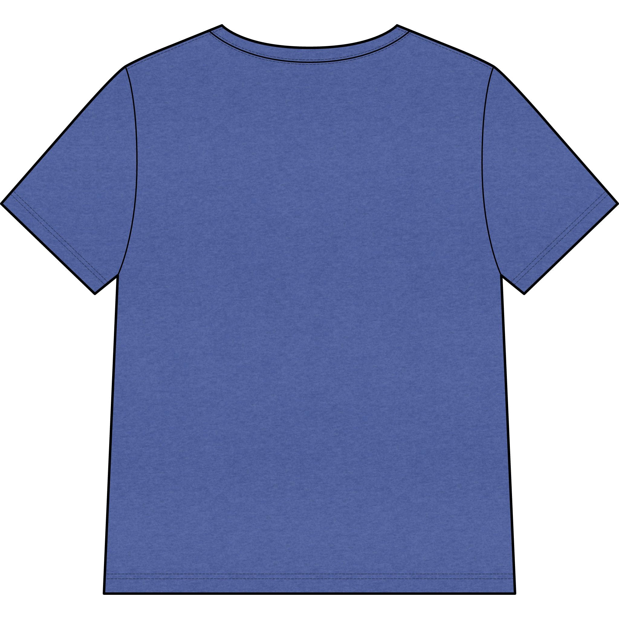 Womans Texas Type Shi V Neck  — Retro Skyline & Lone Star Graphic
