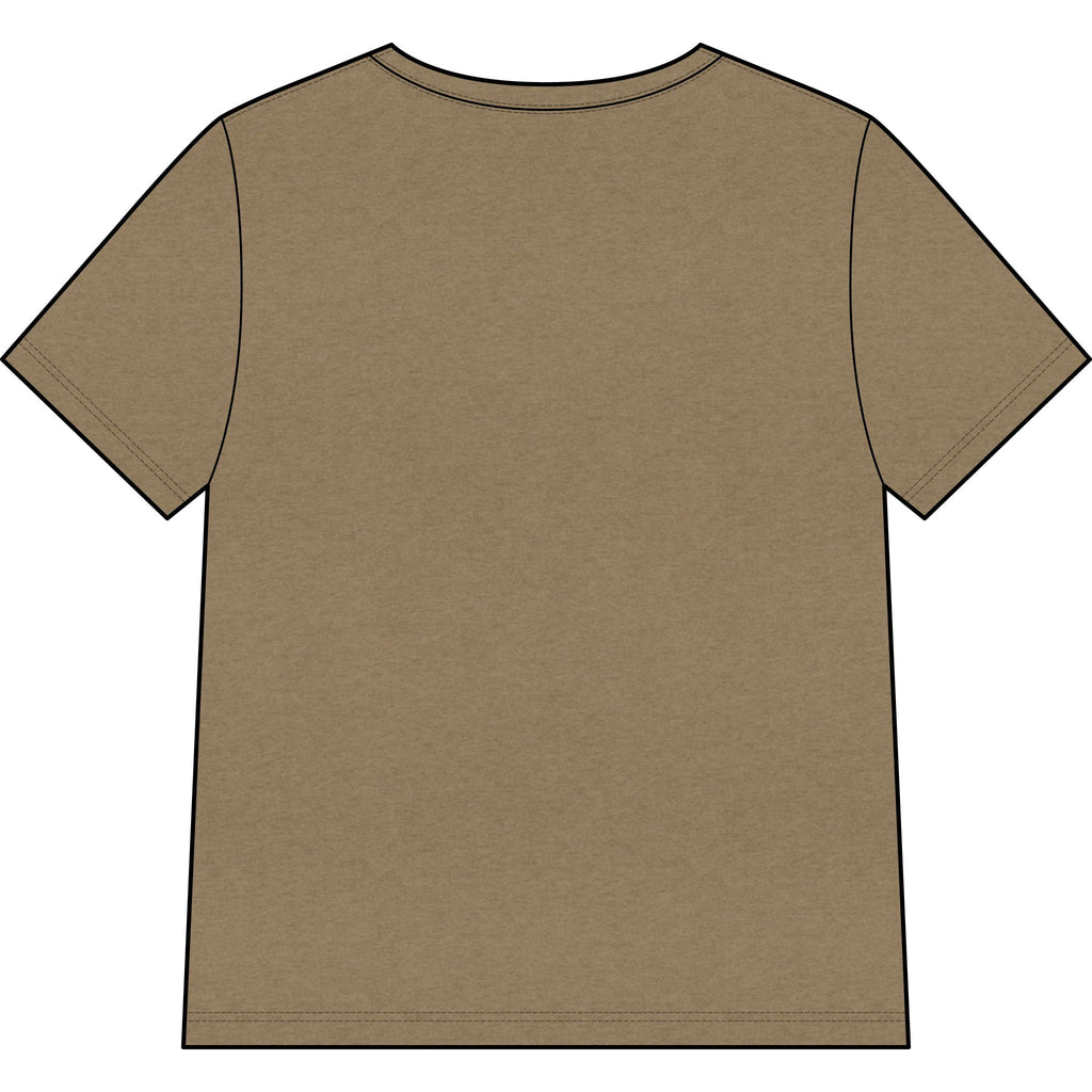 Womans Texas Type Shi V Neck  — Retro Skyline & Lone Star Graphic