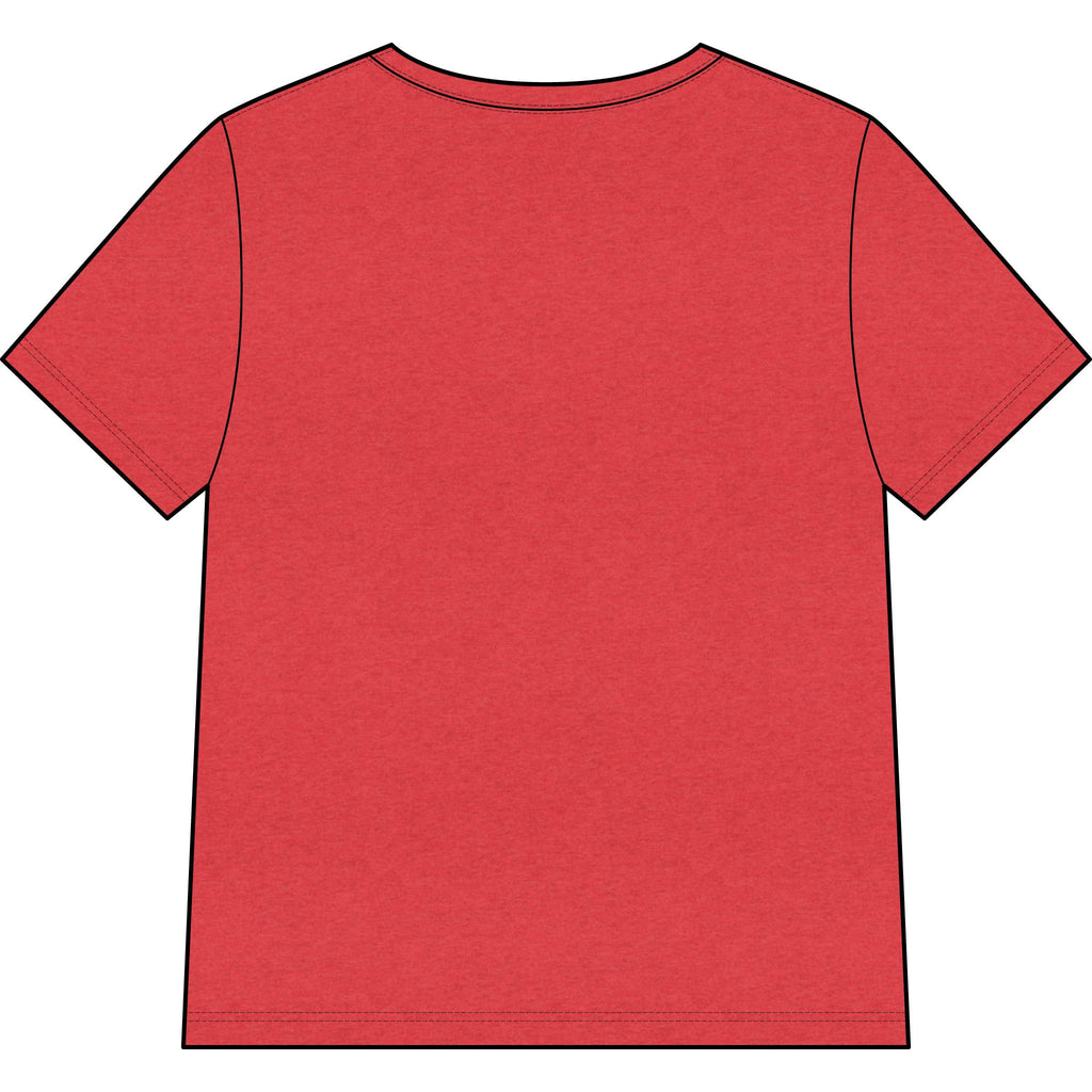 Womans Texas Type Shi V Neck  — Retro Skyline & Lone Star Graphic
