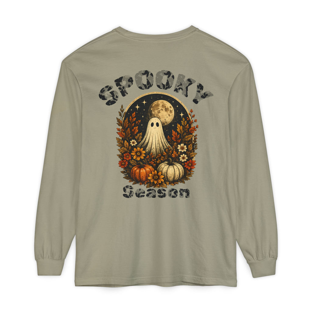 Unisex Garment-dyed Long Sleeve T-Shirt