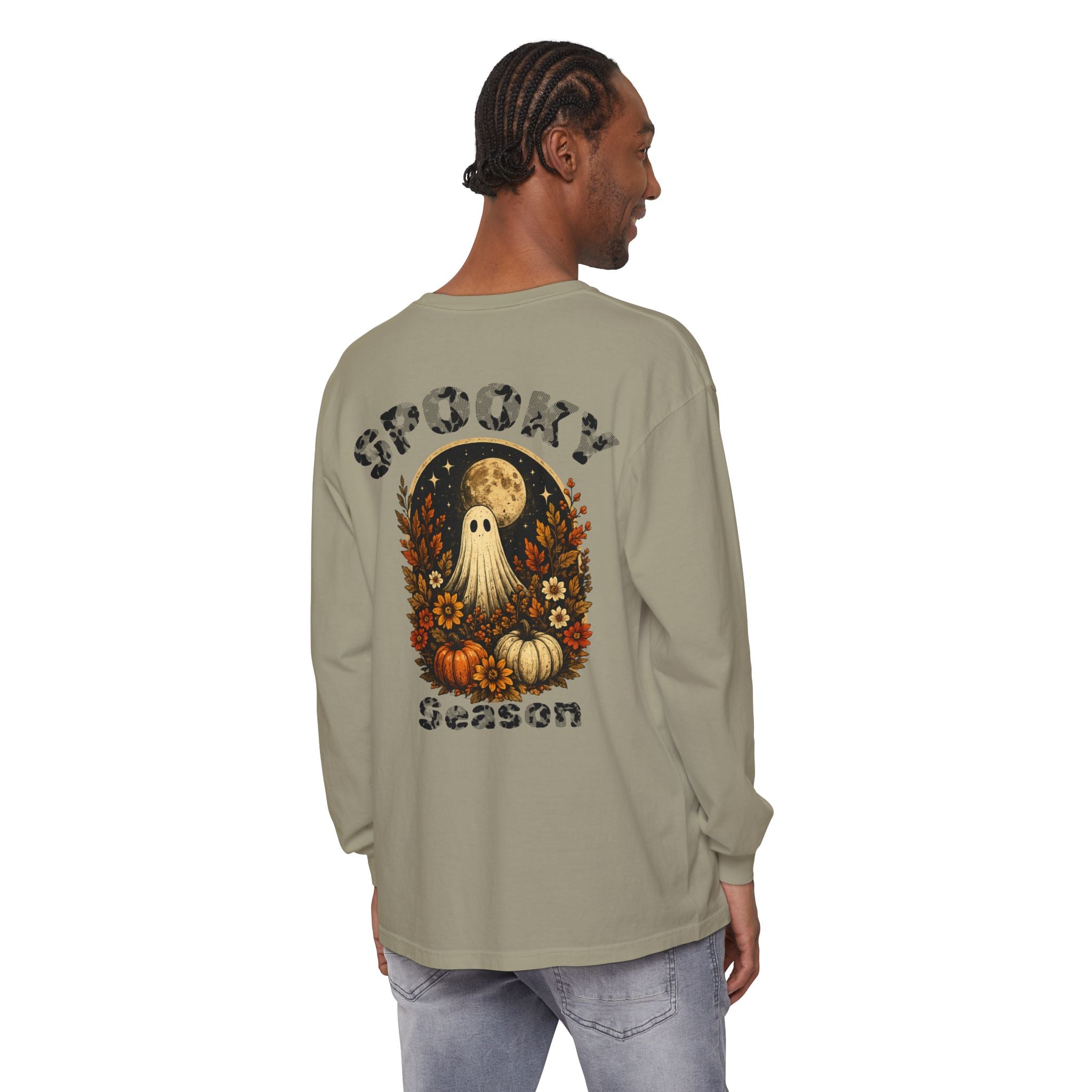 Unisex Garment-dyed Long Sleeve T-Shirt