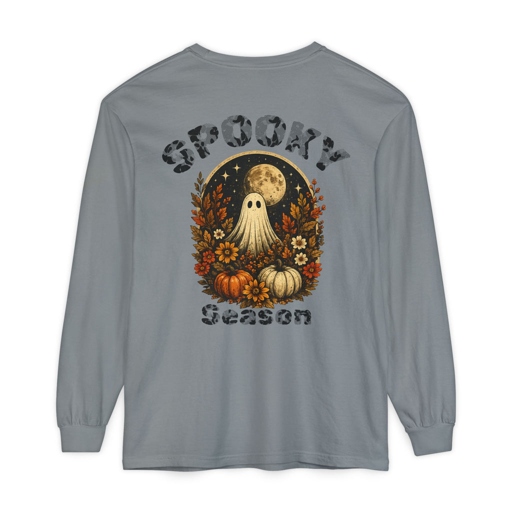 Unisex Garment-dyed Long Sleeve T-Shirt