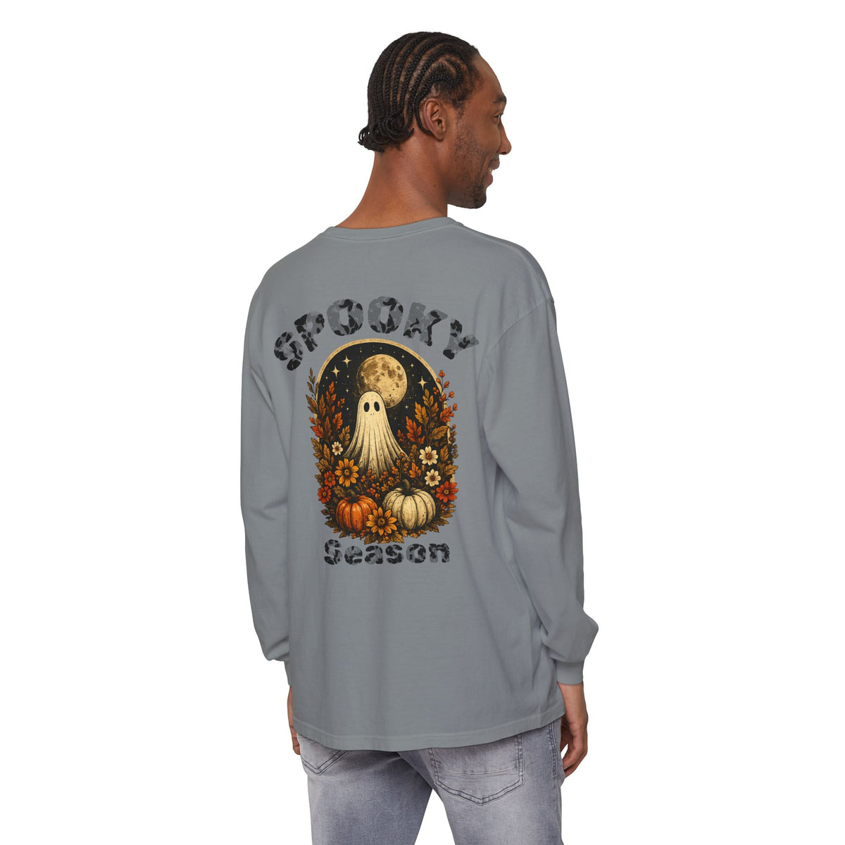Unisex Garment-dyed Long Sleeve T-Shirt
