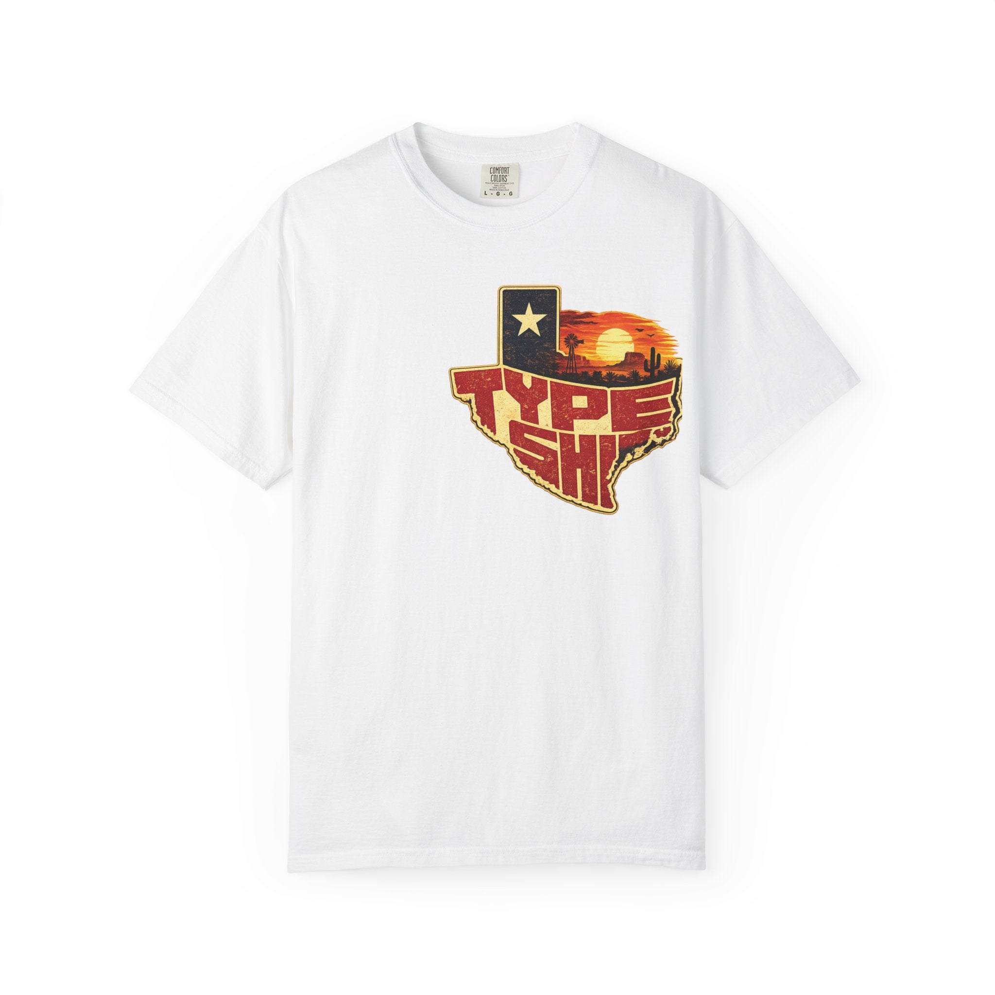 Texas Type Shi Sunset Tee