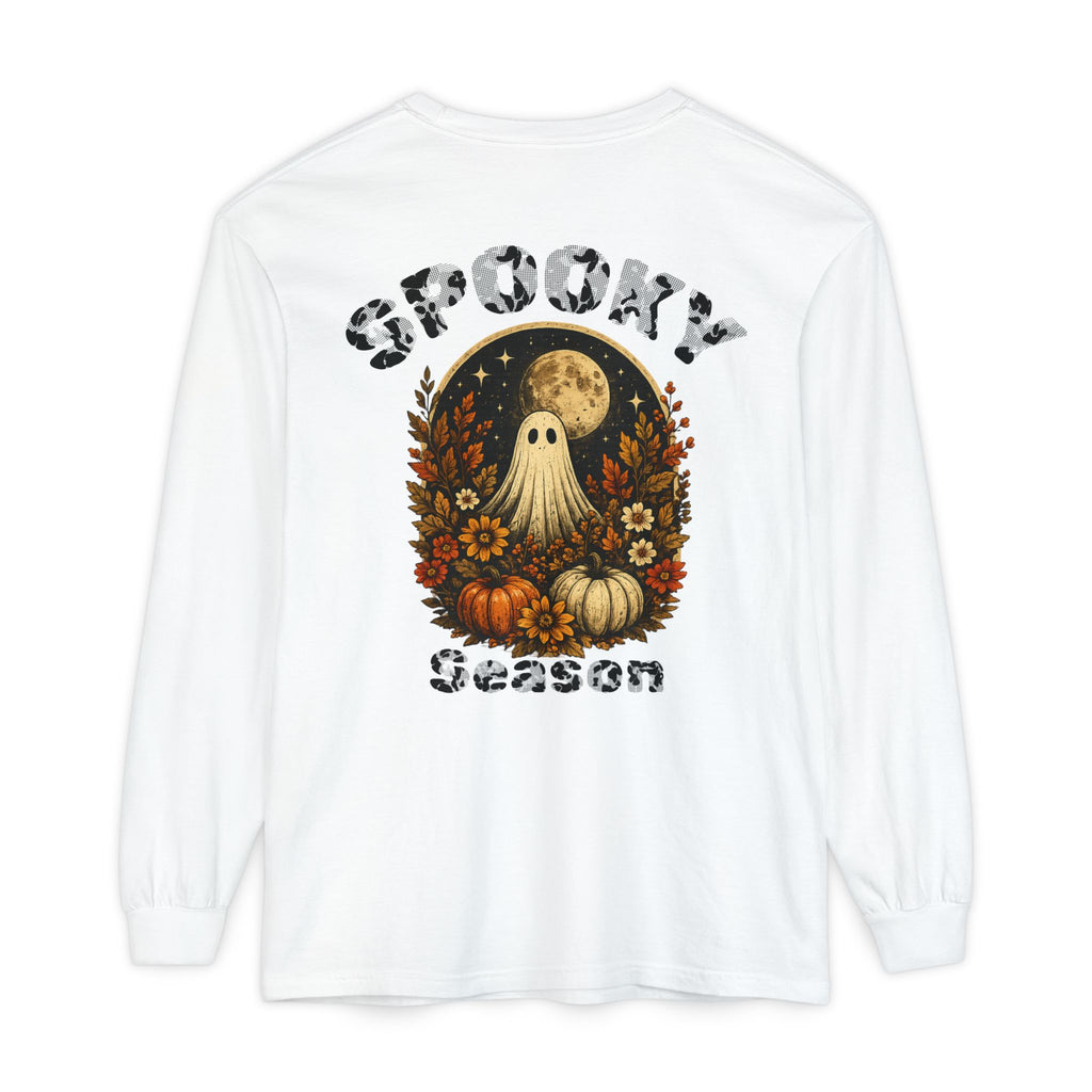 Unisex Garment-dyed Long Sleeve T-Shirt