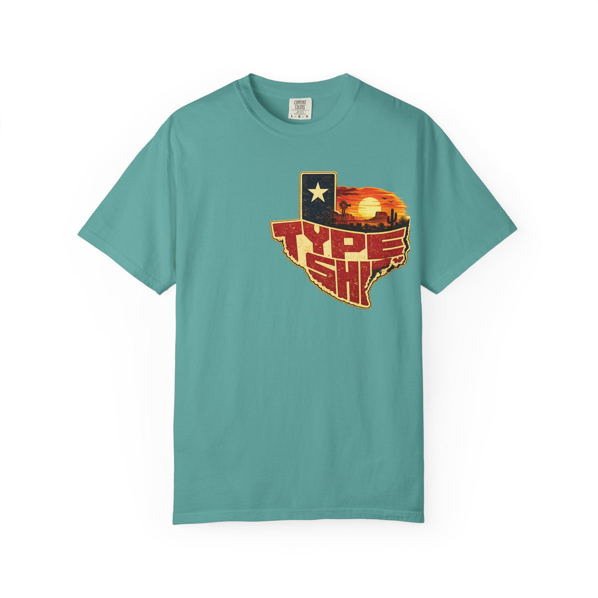 Texas Type Shi Sunset Tee