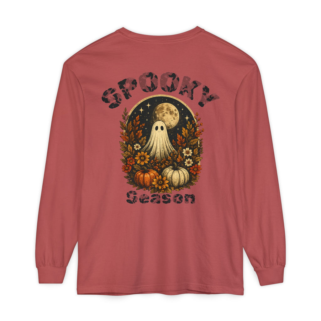 Unisex Garment-dyed Long Sleeve T-Shirt