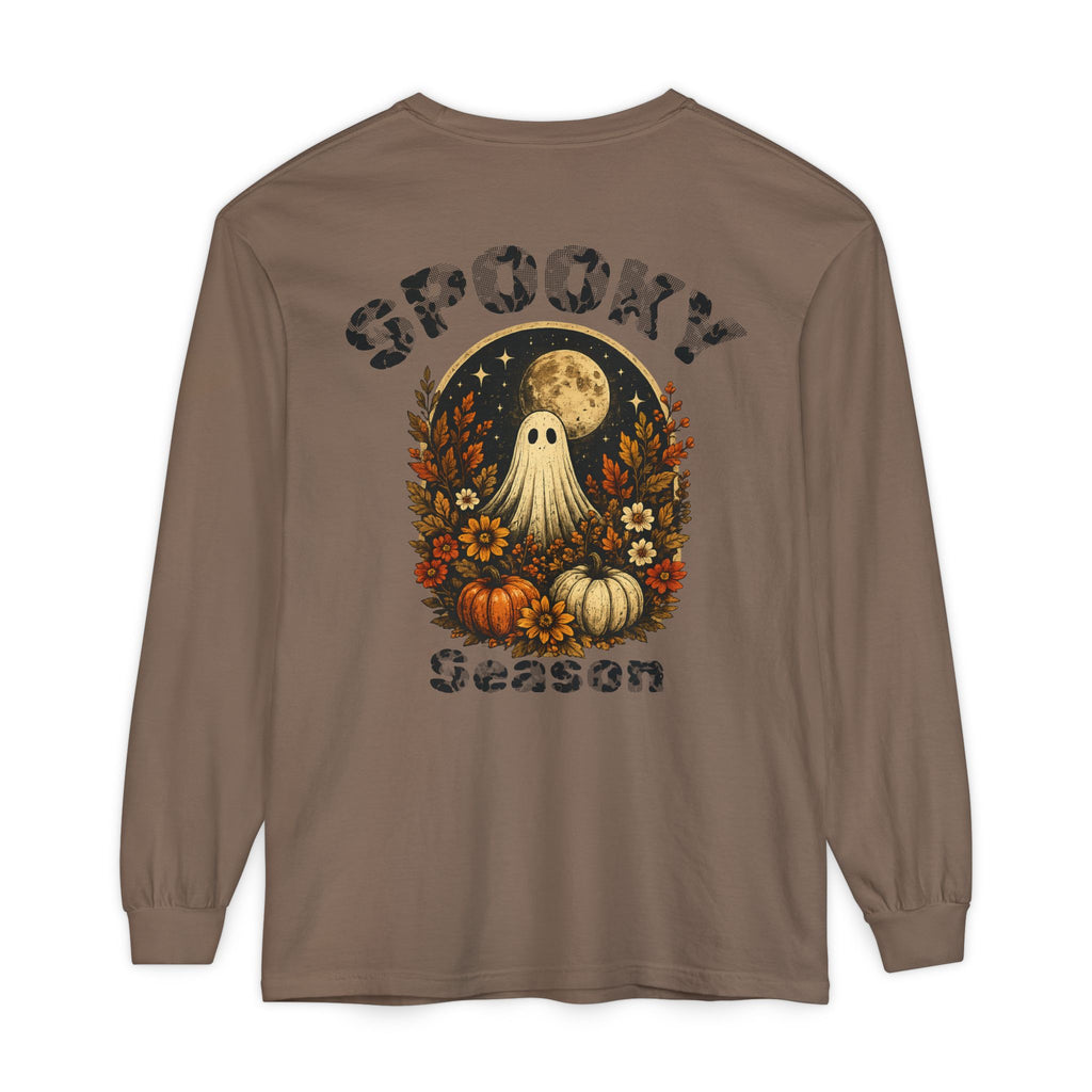 Unisex Garment-dyed Long Sleeve T-Shirt