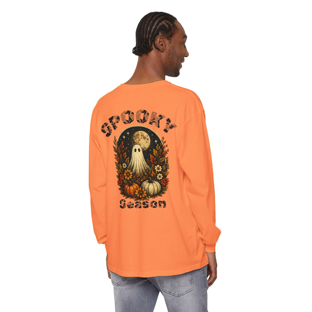Unisex Garment-dyed Long Sleeve T-Shirt