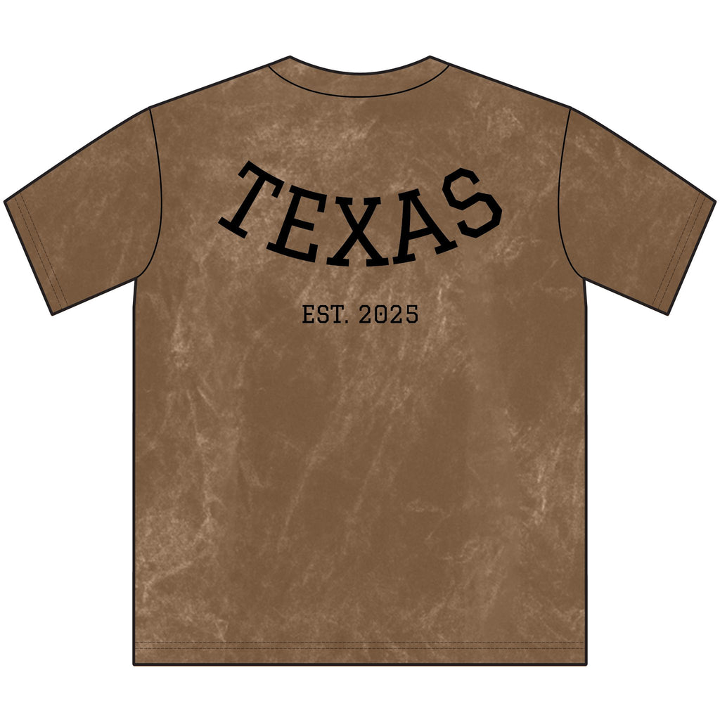 Texas Type Shi Night Logo with Texas on the back T-Shirt