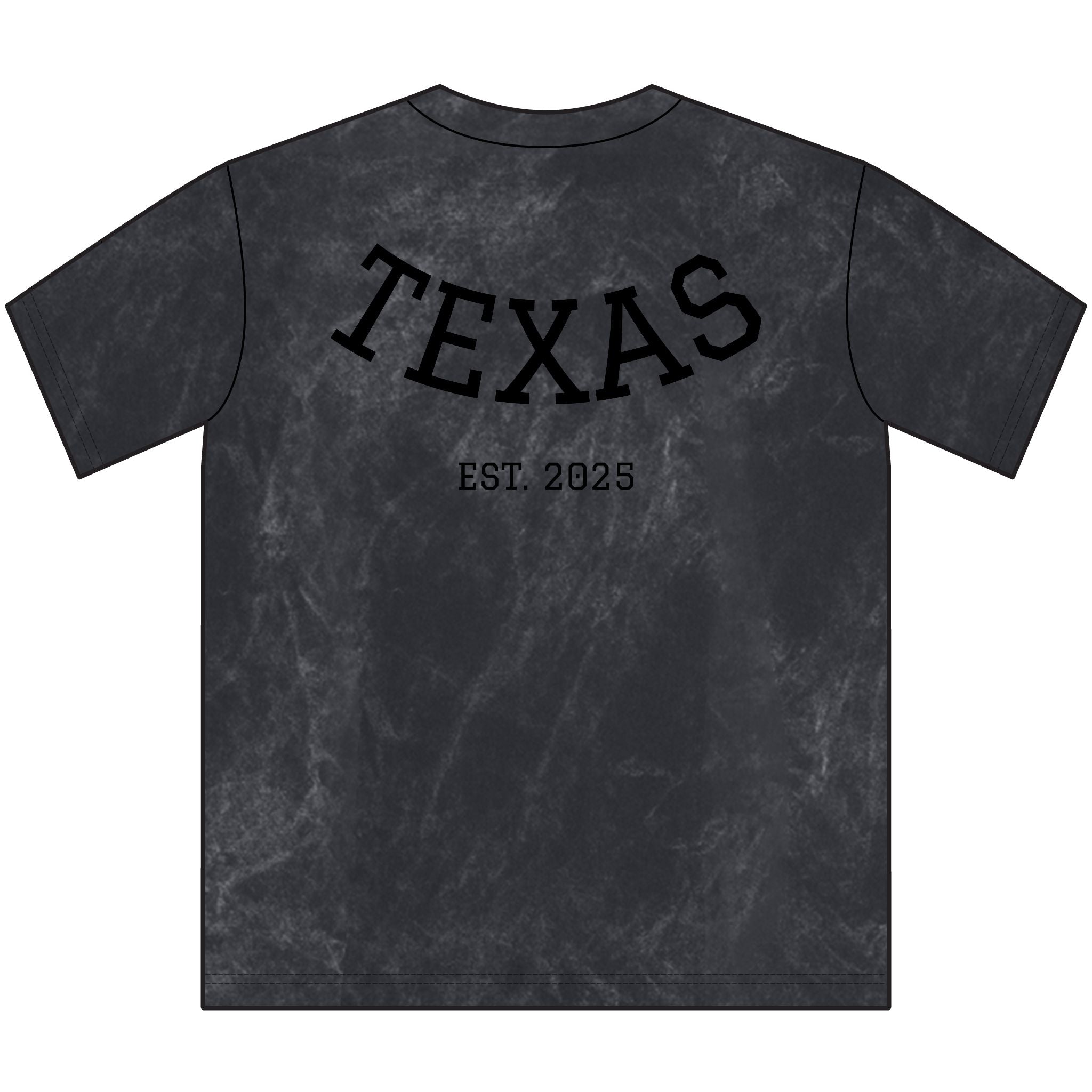 Texas Type Shi Night Logo with Texas on the back T-Shirt