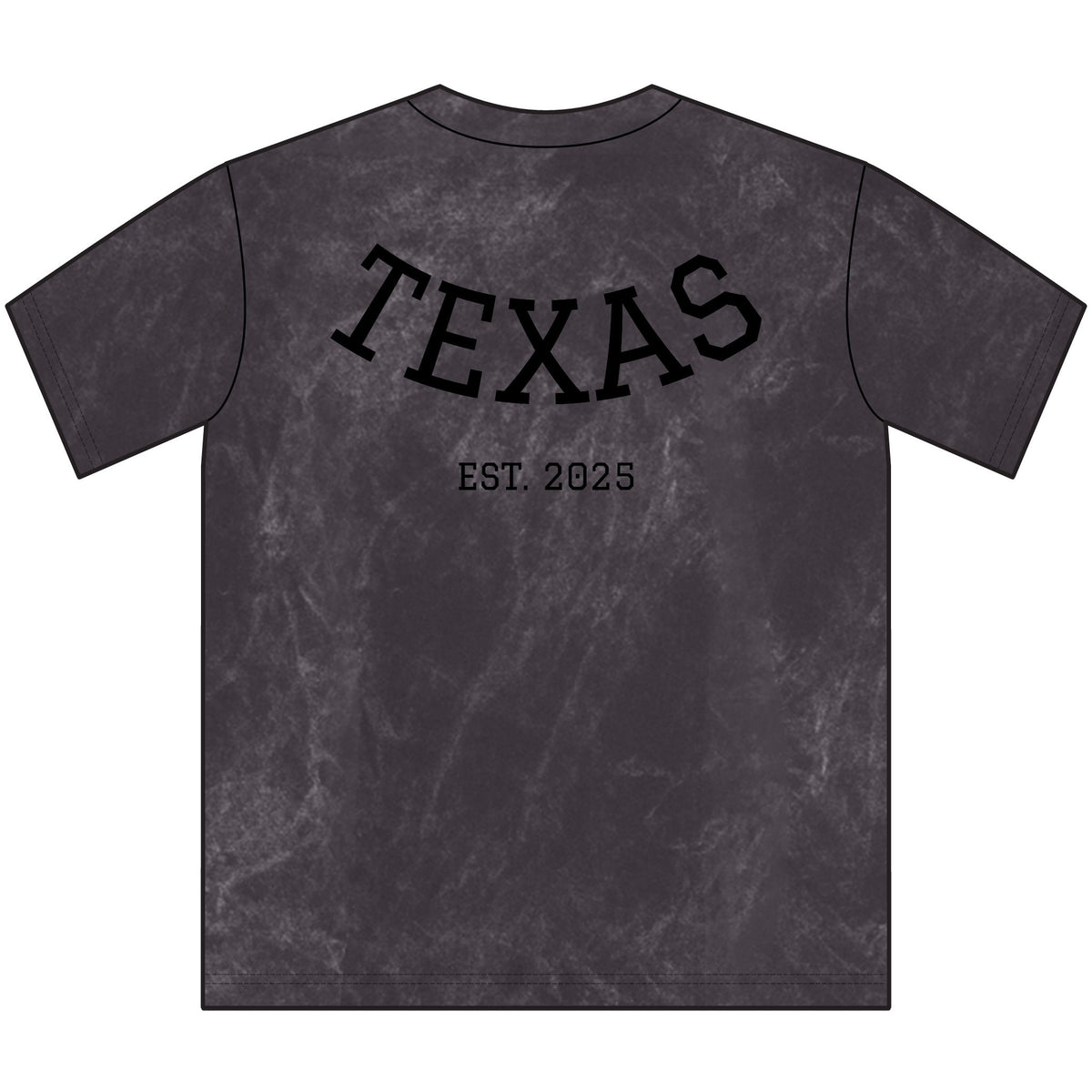 Texas Type Shi Night Logo with Texas on the back T-Shirt