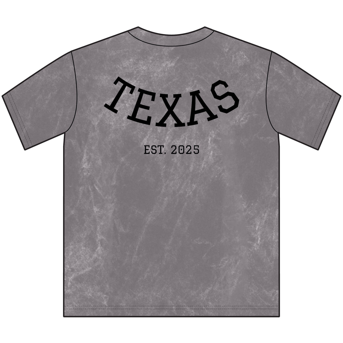 Texas Type Shi Night Logo with Texas on the back T-Shirt