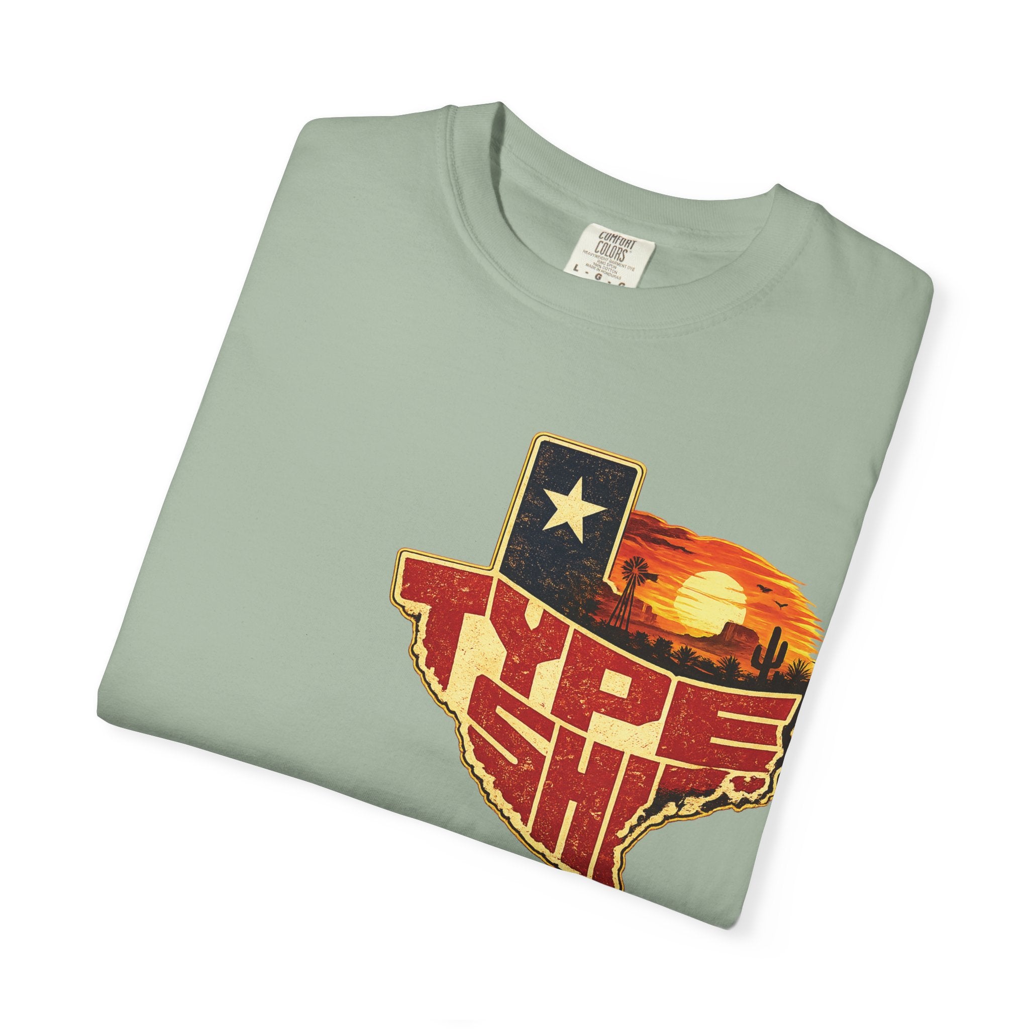 Texas Type Shi Sunset Tee