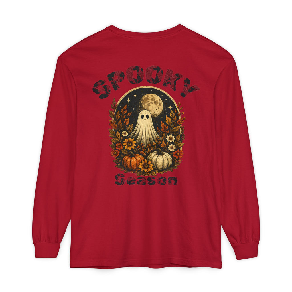 Unisex Garment-dyed Long Sleeve T-Shirt