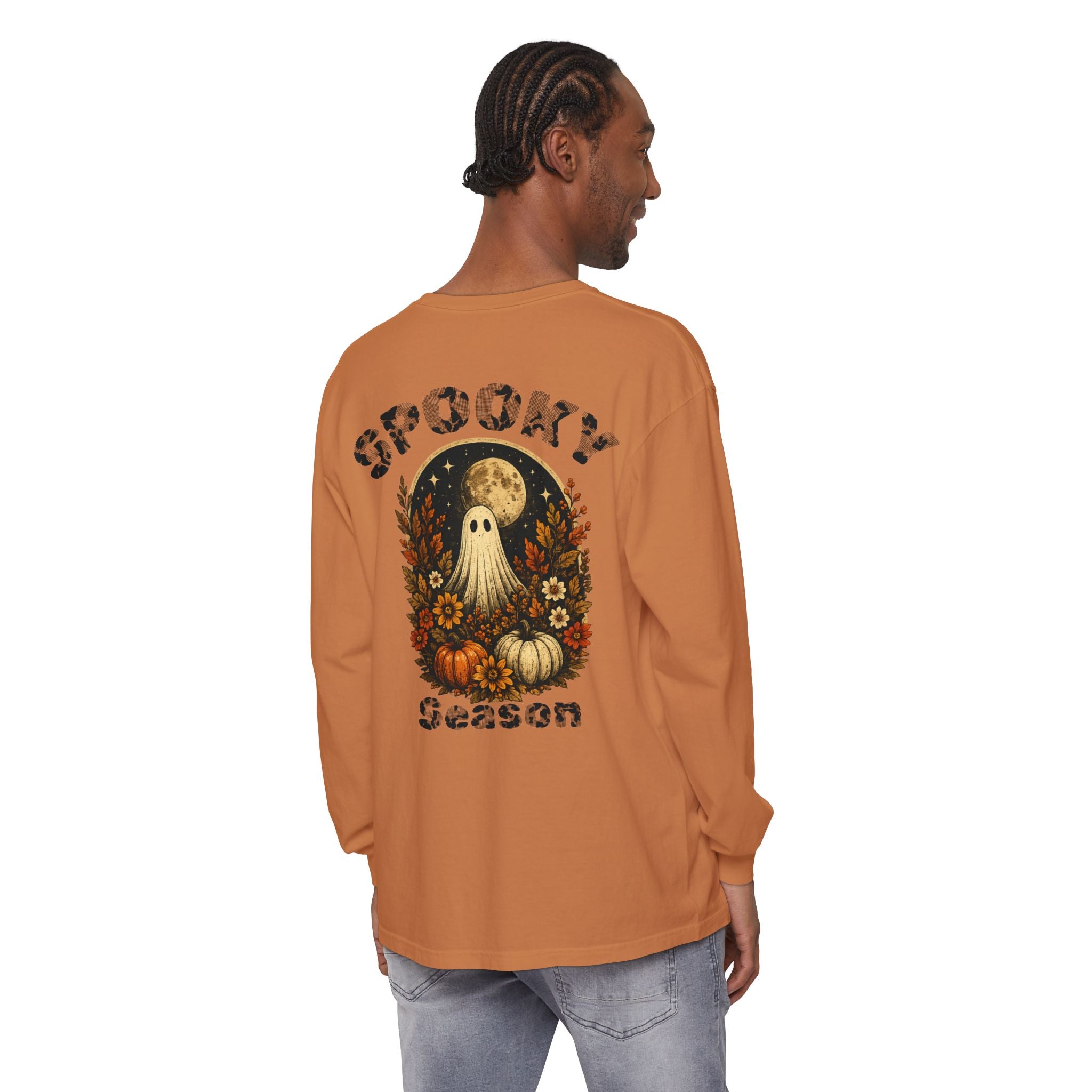 Unisex Garment-dyed Long Sleeve T-Shirt