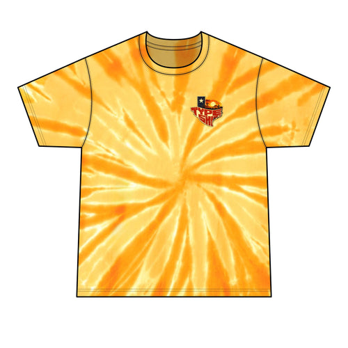 Mens Texas Type Shi Spiral Tie-Dye Tee