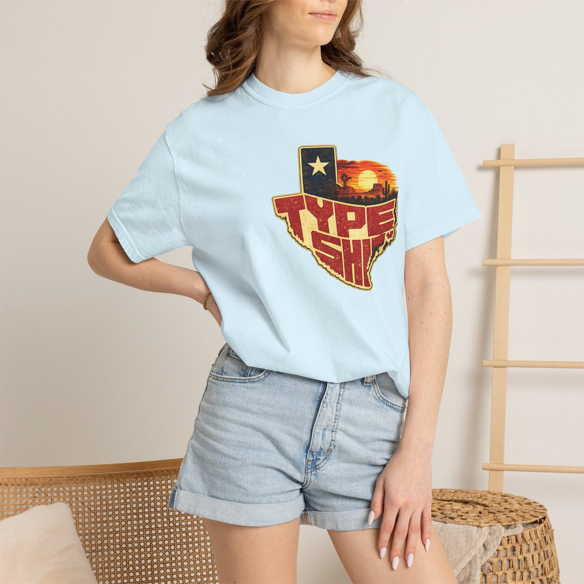 Texas Type Shi Sunset Tee