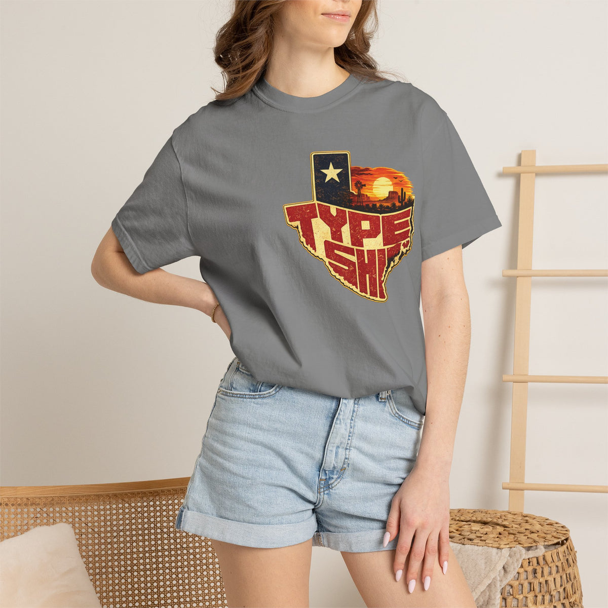 Texas Type Shi Sunset Tee