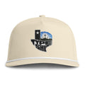 Sunwashed Rope Cap - Texas Cross Skyline Embroidered Hat