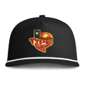 Texas Type Shi Rope Cap — Retro Sunset State Patch Hat
