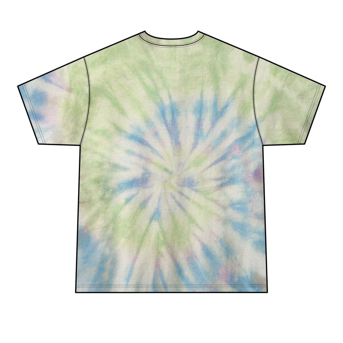 Mens Texas Type Shi Spiral Tie-Dye Tee