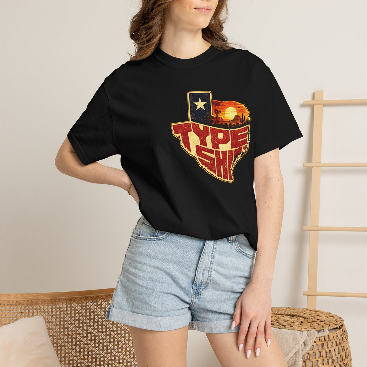 Texas Type Shi Sunset Tee