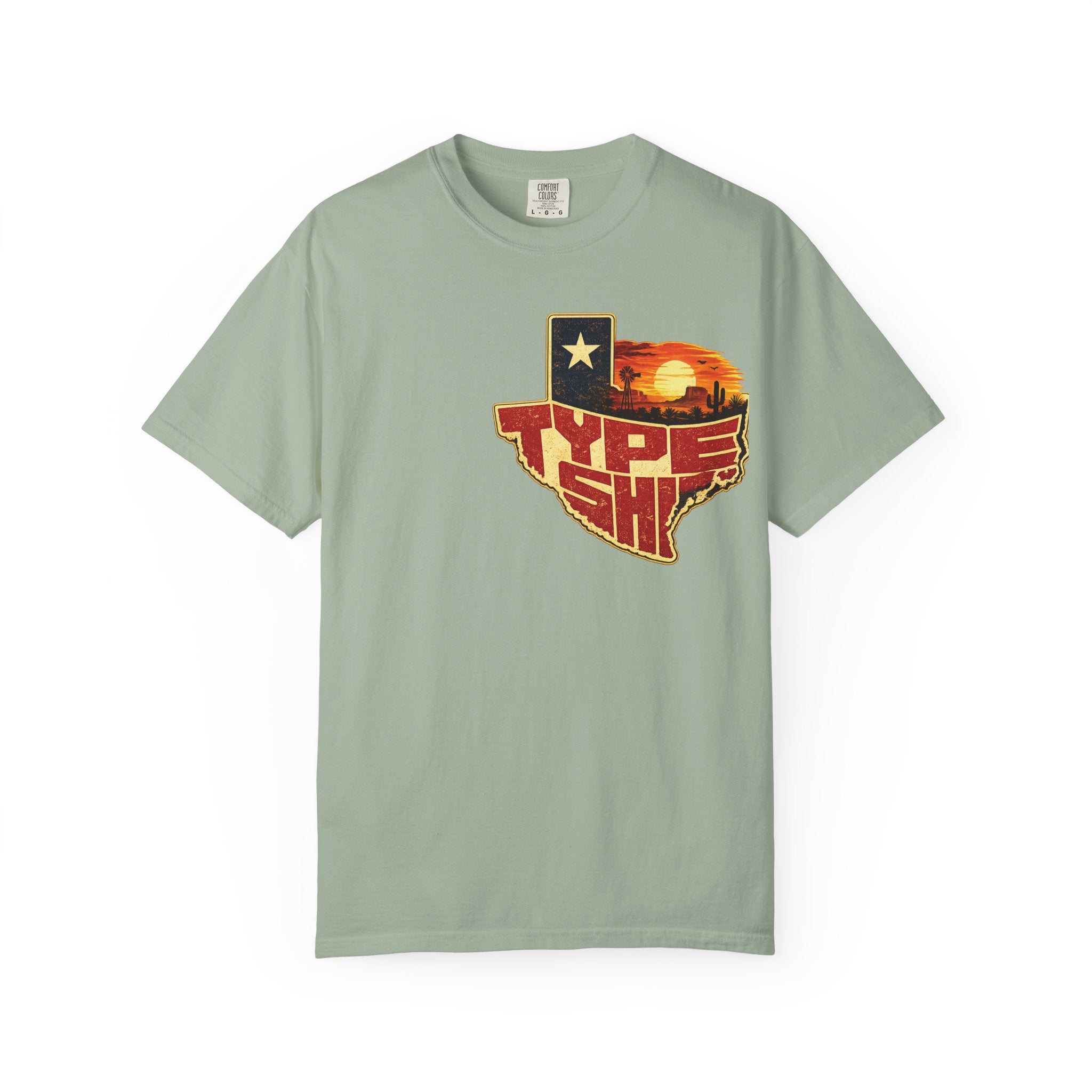 Texas Type Shi Sunset Tee