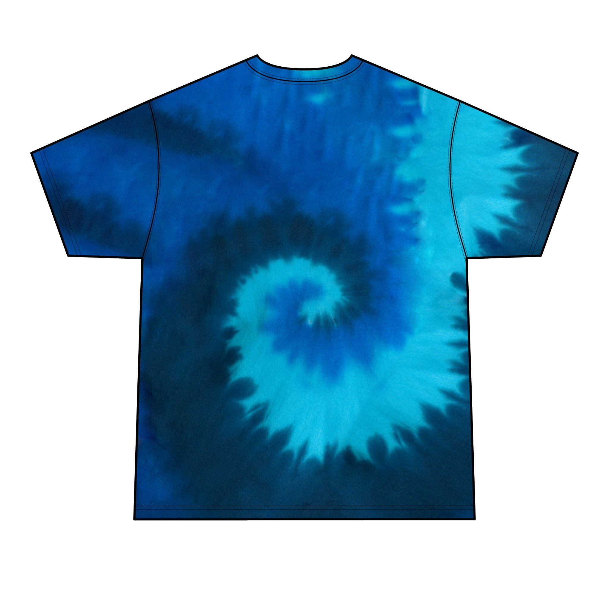Mens Texas Type Shi Spiral Tie-Dye Tee